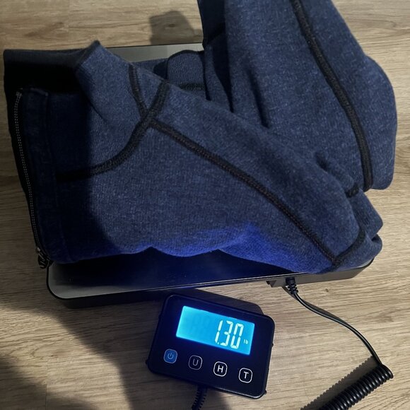 Tommy Bahama Navy 1/4 Zip Pullover Sweatshirt Mens - Picture 7 of 7